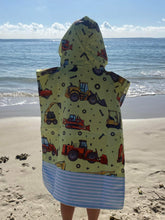 Load image into Gallery viewer, Little Helper Sand Free Poncho Towel
